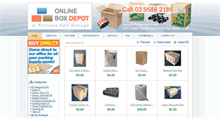 Desktop Screenshot of boxdepot.com.au